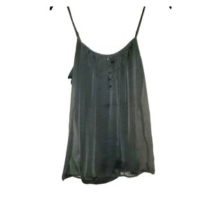 NWT The Limited Dark Gray Layered Camisole